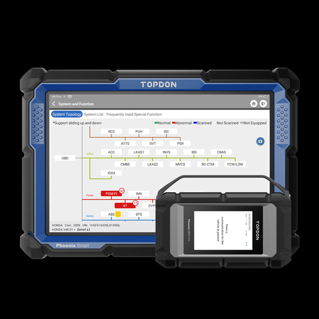 An advanced and versatile smart diagnostic scanner.